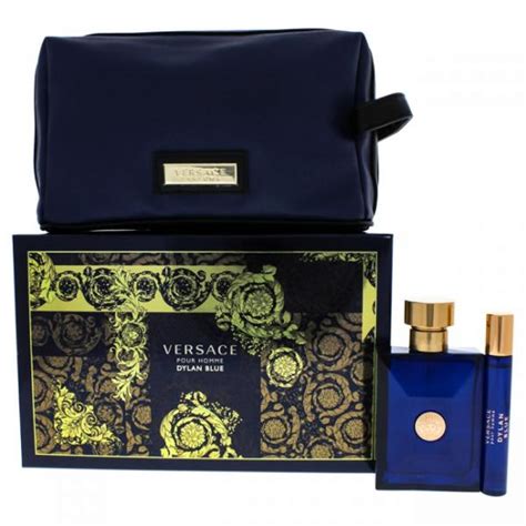 macy's versace dylan blue gift set|Versace Dylan Blue box.